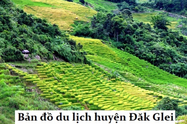 Bản đồ du lịch Huyện Đăk Glei