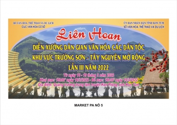 Liên hoan Diễn xướng dân gian văn hóa các dân tộc khu vực Trường Sơn – Tây Nguyên lần III năm 2022 tại Kon Tum