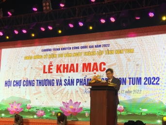 Khai Mạc Hội Chợ Công Thương Kon Tum 2022