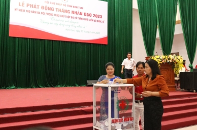 Lễ phát động Tháng nhân đạo năm 2023