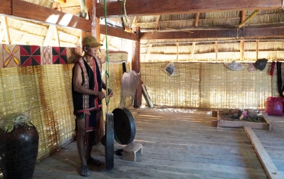 Lễ “Mừng nhà rông mới” của dân tộc Xơ Đăng (nhánh Hà Lăng)