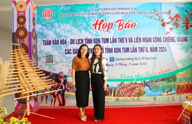 Kon Tum tổ chức họp báo về Tuần Văn hóa - Du lịch và Liên hoan cồng chiêng năm 2024.
